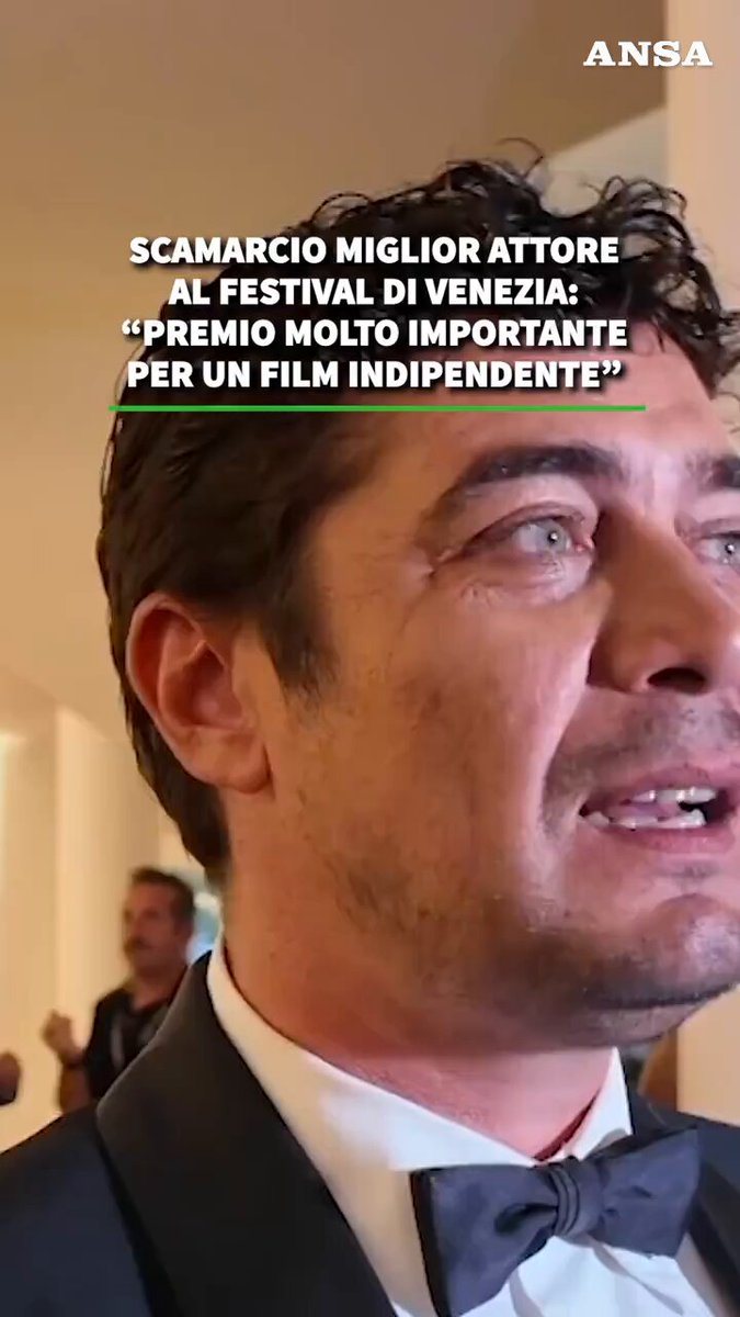 Scamarcio miglior attore al Festival di Venezia: "Premio molto importante per un film indipendente". Premiata anche la sceneggiatura dei "Figli della scimmia" di Landucci #ANSA