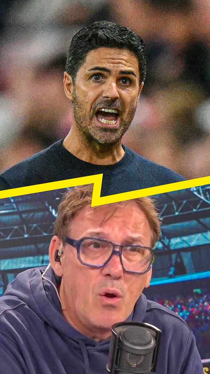 👀 "I don't know what he's worried about, he's top of the table!" 🔥 "I'd be absolutely buzzing that we've just won at Sunderland!" Tony Cascarino doesn't get Mikel Arteta's anger in his post-match interview after Arsenal's 2-0 win against Sunderland
