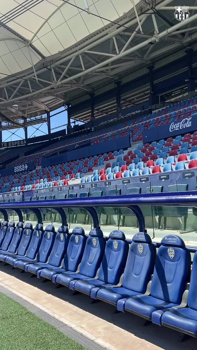 Avui juguem al Ciutat de València. 🏟️