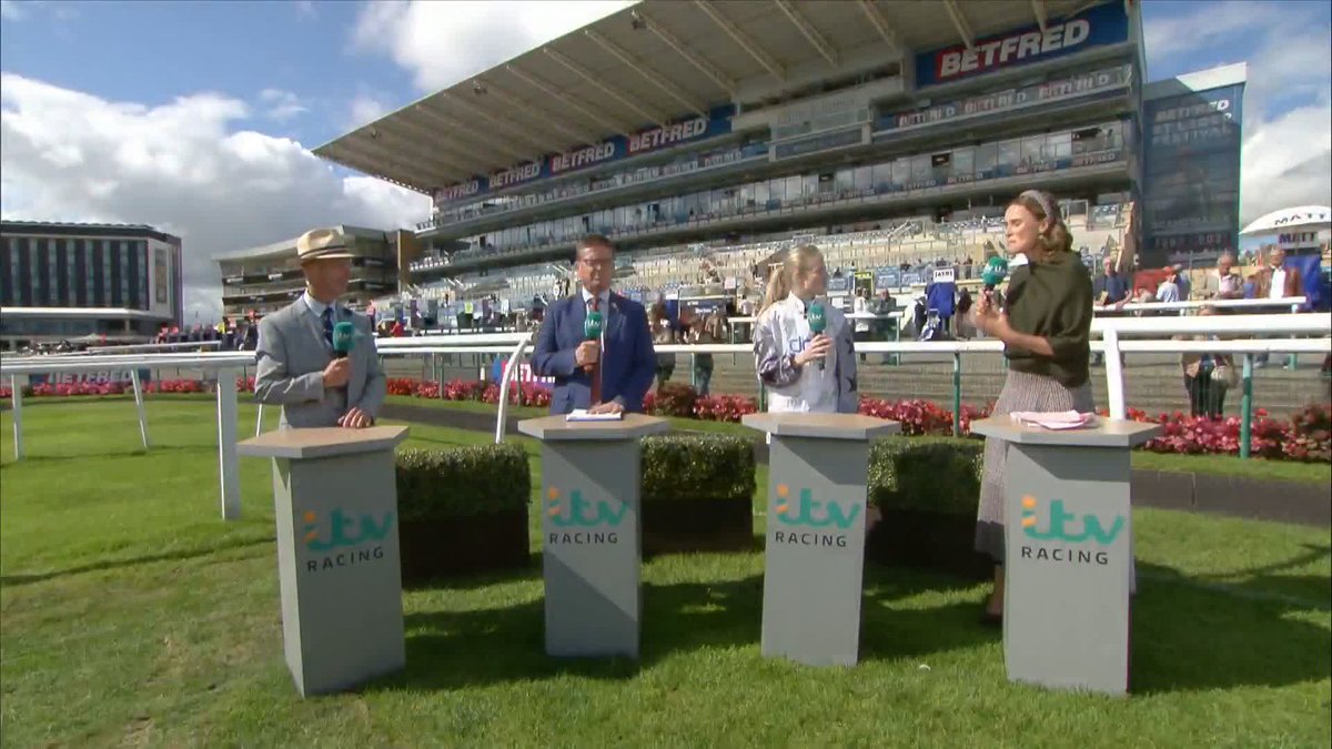 🗣️ "I've got 421 unread WhatsApp messages" 😂 "I can't believe this has happened to me" saffie osborne reflects on her historic St Leger win, becoming the first female ever to win a British Classic 👏 #ITVRacing