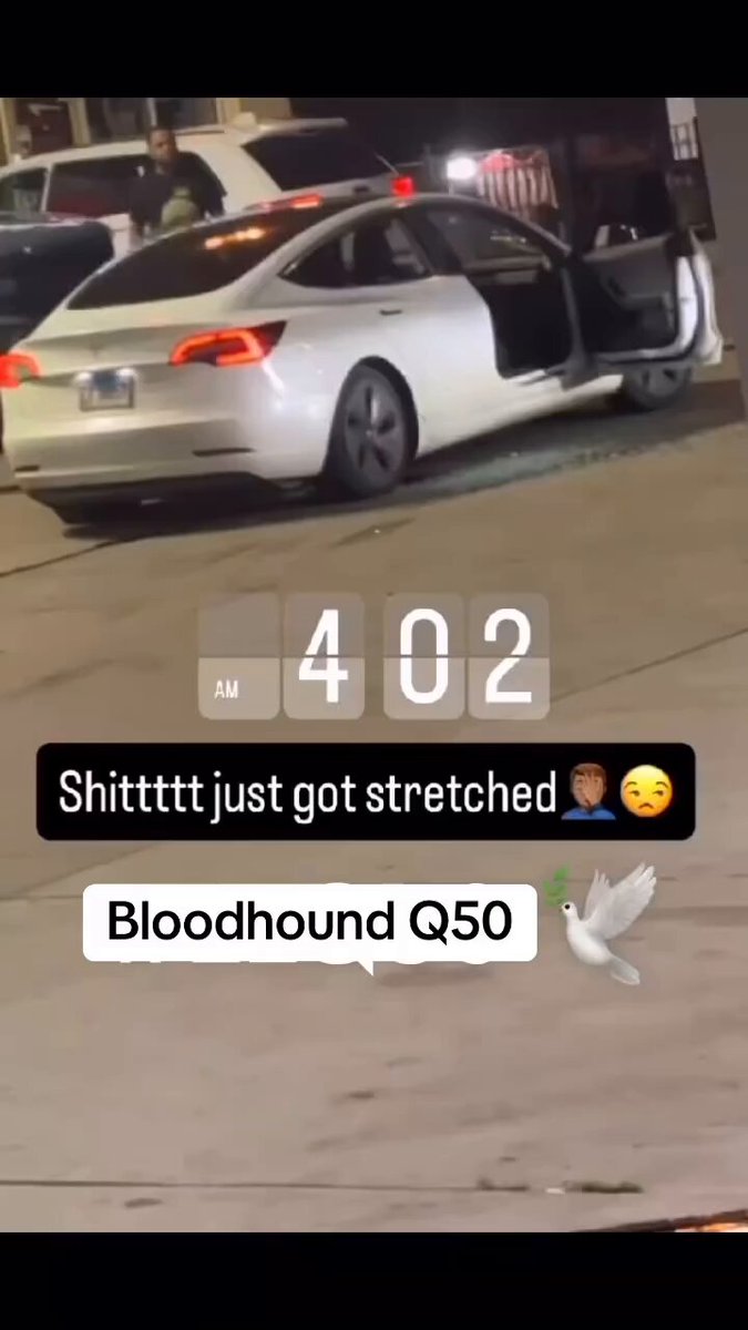 They Caught Bloodhound Q50 It's was bussin out hea💥💥