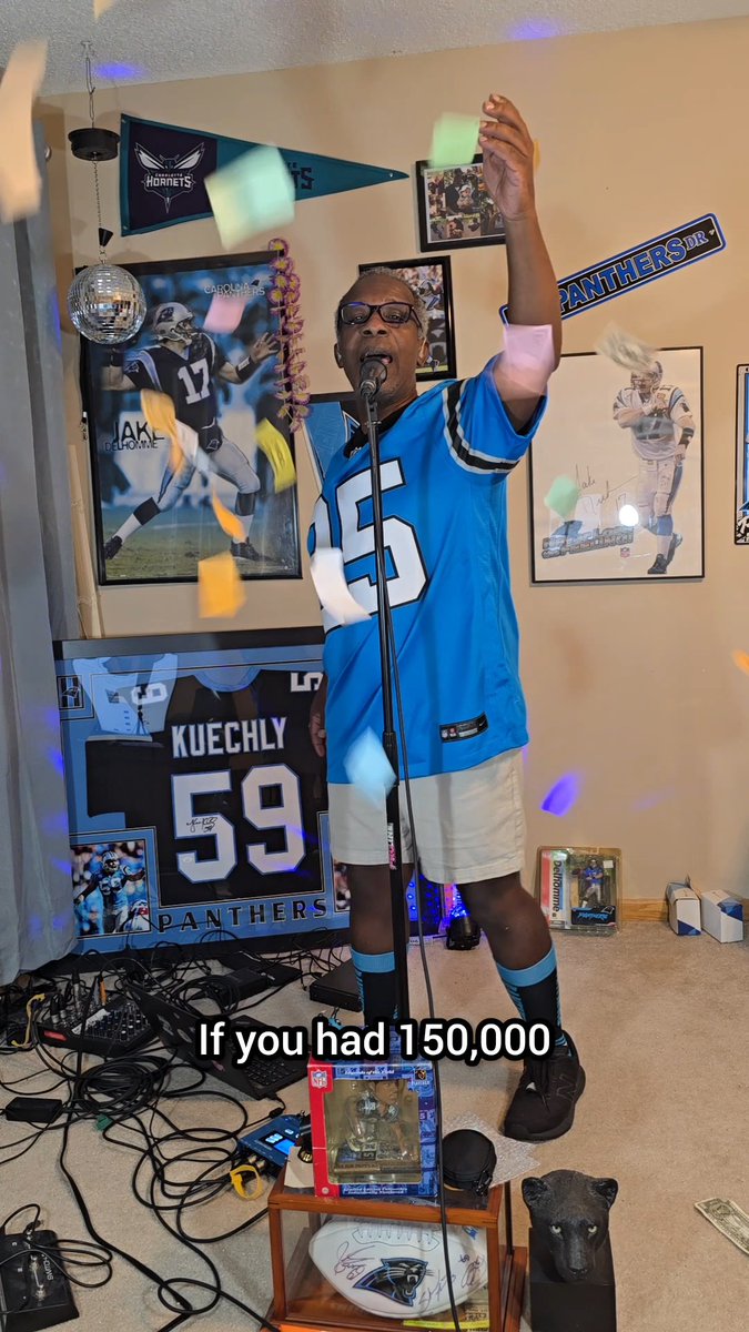 Panthers football is back! Let's go Party People! - - Carolina Panthers NFL NFLonFOX