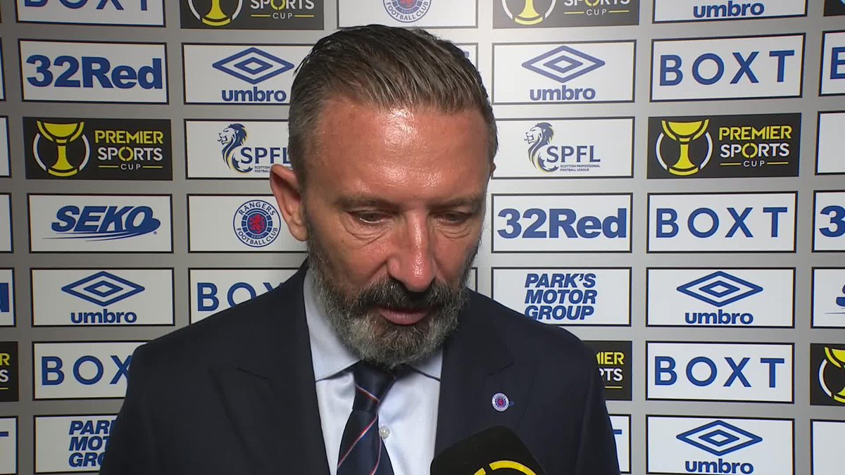Derek McInnes speaks after managing Rangers Football Club to an impressive 3-0 win against Celtic 🔵 "I think you've seen the strength of our club today off the pitch, but also on the pitch, it was a strong performance" 🗣️ #PremierSportsCup