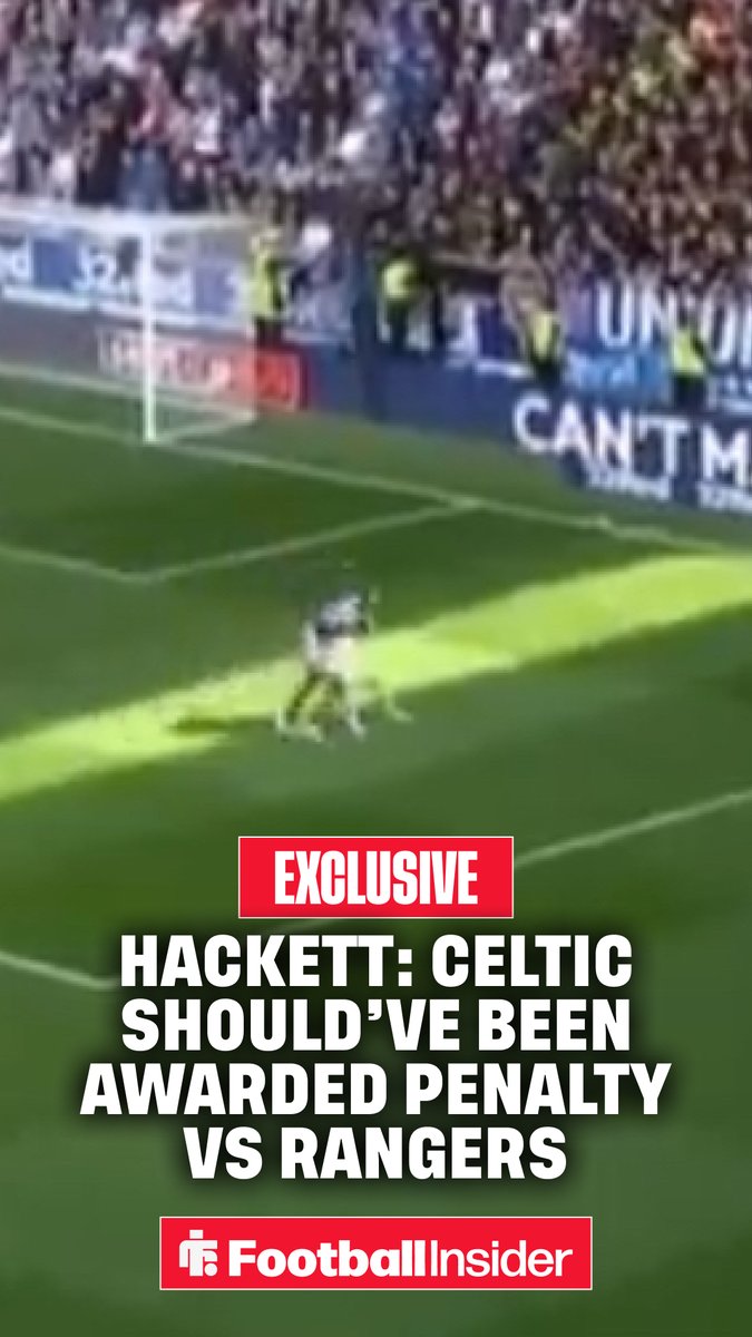 💥 "Celtic can feel 𝙖𝙜𝙜𝙧𝙞𝙚𝙫𝙚𝙙" - Ex-PGMOL chief KEITH HACKETT: Hoops should've been awarded penalty against Rangers.