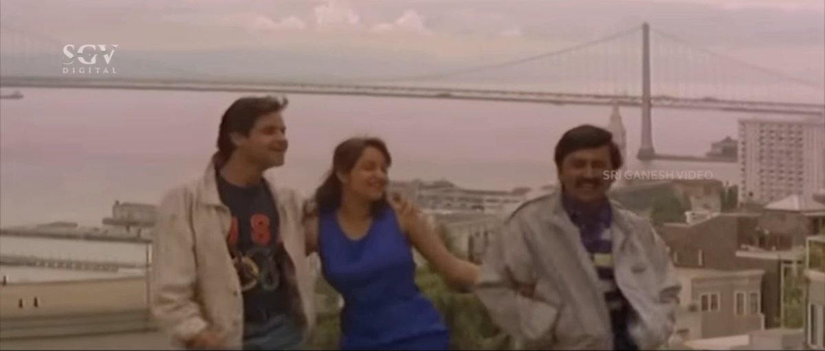 America! America!! (1997) - written & directed by Nagathihalli Chandrashekhar One of the biggest musical blockbusters that defined the peak era of Sandalwood 🎞️🤍 #AkshayAnand #HemaPrabhath #RameshAravind