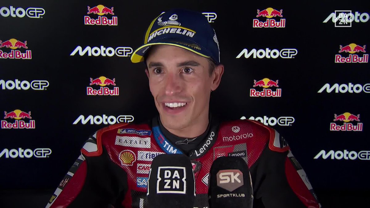 La mejoría del feeling entre Marc Márquez y la afición italiana 🇮🇹 #SanMarinoGP 🇸🇲 #MotoGP 🏁