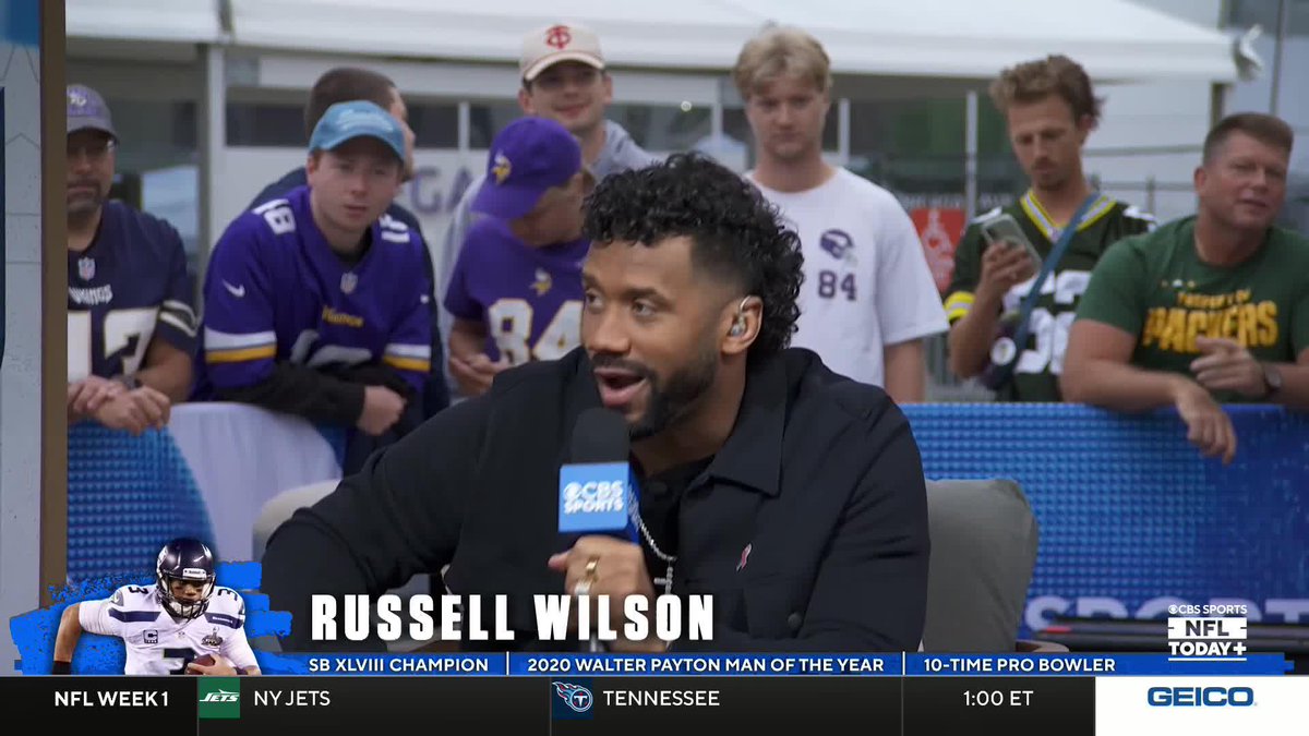 "I believe this year is a year of shock and surprise." Russell Wilson 🫨