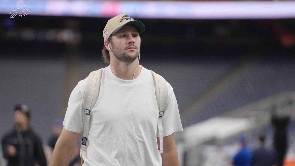QB1 is ready for Week One. Josh Allen | #BillsMafia