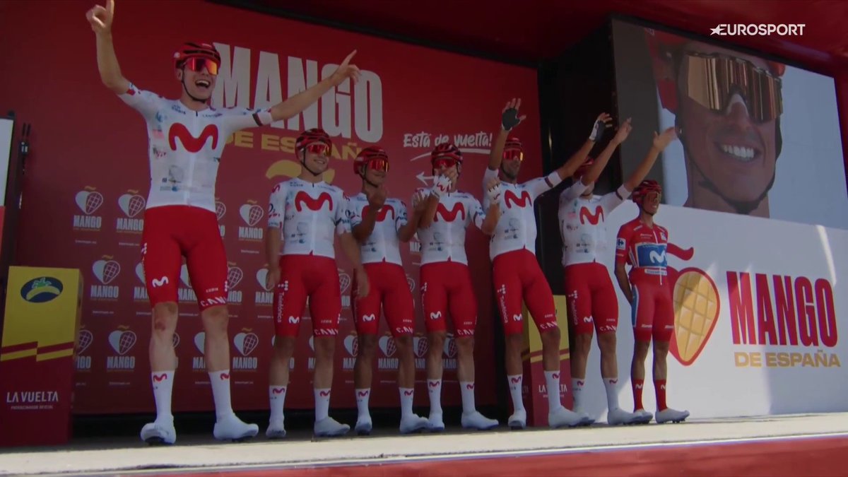 ¿Por qué tan elegante Movistar Team? ⚪🔴 Un maillot especial para una ocasión especial. #LaVuelta26 #LaCasadelCiclismo
