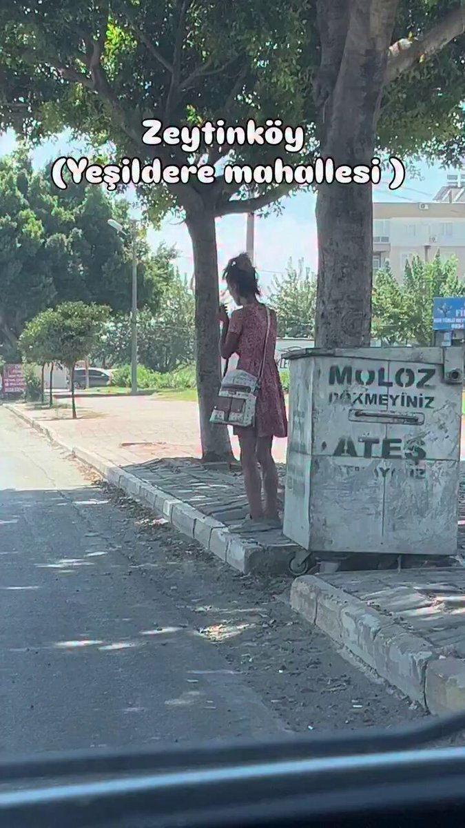 Antalya Zeytinköy’de kaydedilen görüntüler…