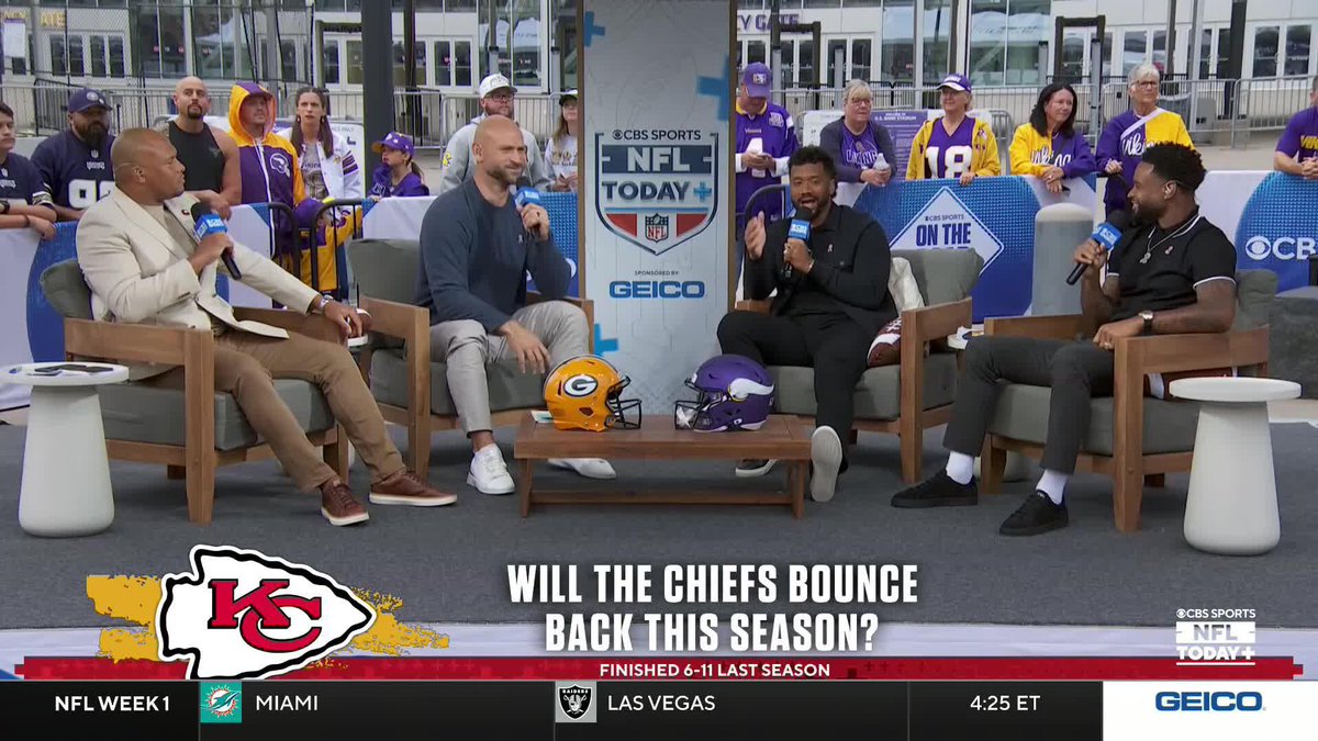 "I think what's going to make [the Chiefs] really really good on offense is the toughness of Kenneth Walker." Russell Wilson