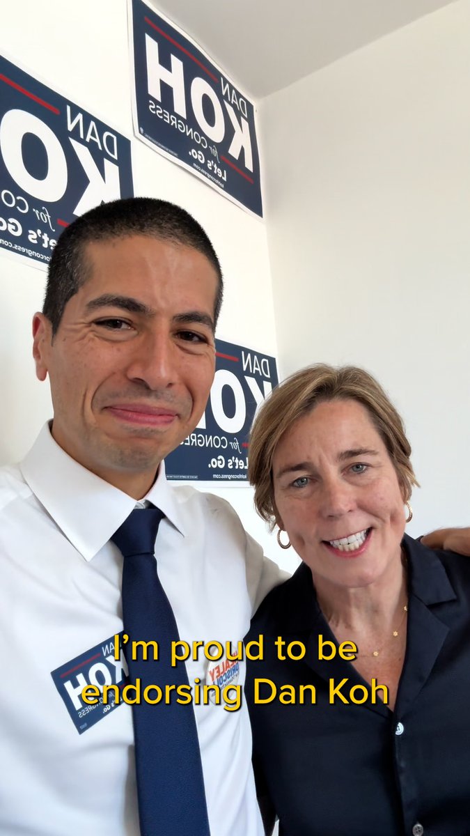 Governor Healey is a fearless leader for Massachusetts, and I’m honored to have her endorsement. Together, we’ll keep fighting for Massachusetts families and delivering results for the Sixth District.