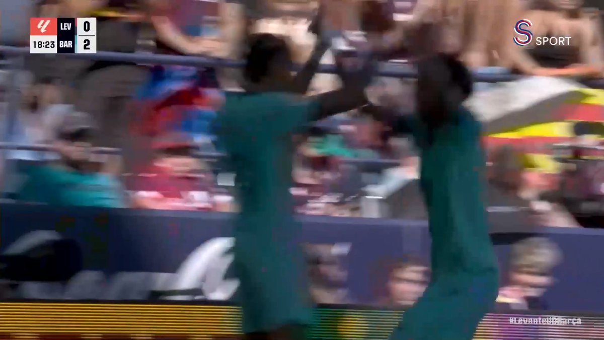 20' Levante 0-2 Barcelona ⚽ 5' Xavi Espart ⚽ 19' Lamine Yamal 📲 Sporun Ev Sahibi S Sport Plus! 𝗔𝗥𝗘𝗡𝗔𝗬𝗟 koduyla indirimli izle 🎉 👉 #işbirliği S Sport Plus