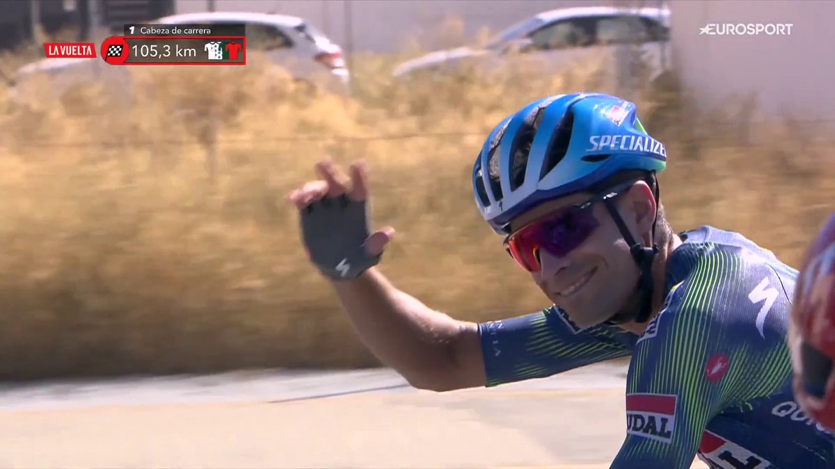 👋😜 Mikel Landa Meana, farmeador de aura. #LaVuelta26 #LaCasadelCiclismo