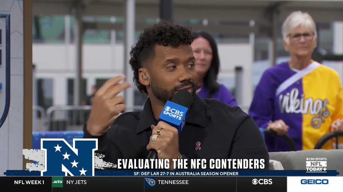 "If the Minnesota Vikings can get through the first 2 weeks and be 2-0 ... I think they are a very dangerous team." Russell Wilson