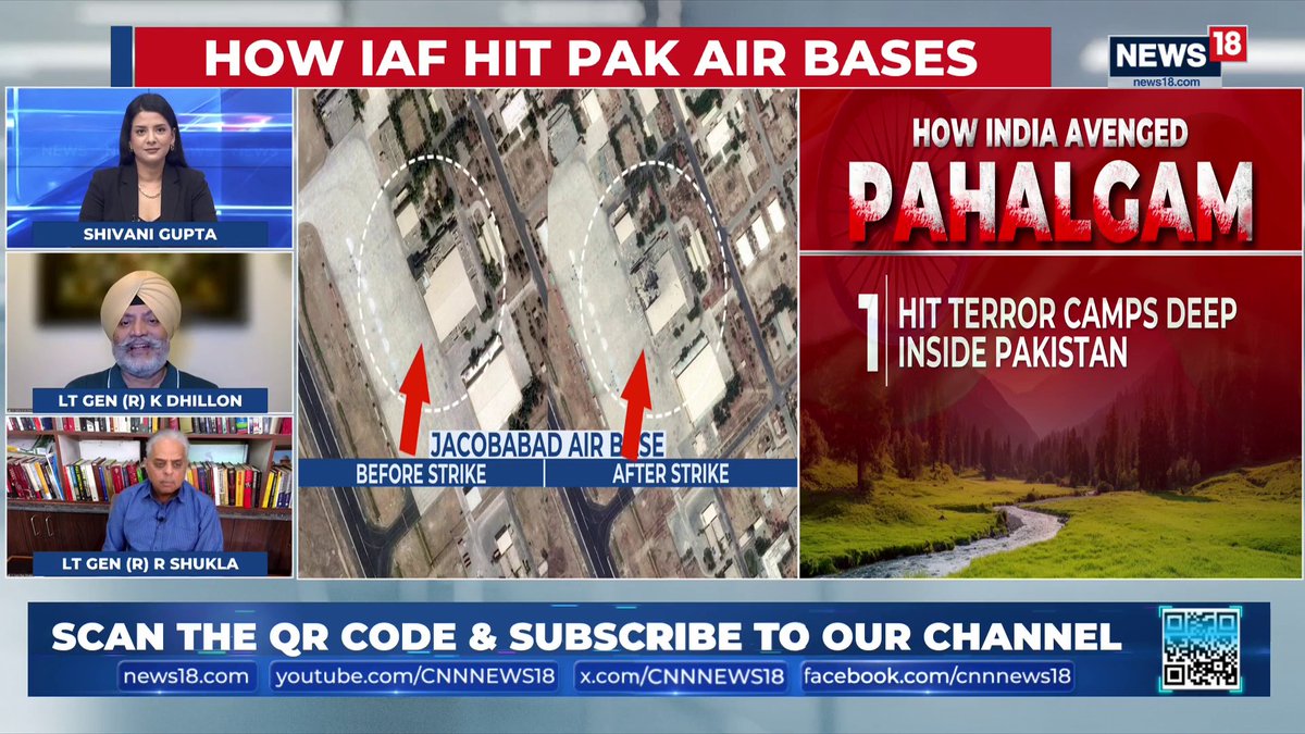 #BreakingNews | Operation Sindoor: India Signals Tougher Response To Cross-Border Terror | Sindoor Doctrine: Why India Is Moving Beyond Strategic Restraint No military will win the next war if they do not evolve themselves with time, technology and latest war tactics: KJS DHILLON🇮🇳 (Former GoC, 15 Corps of Indian Army) National security peace stands on three legs: Ideation, Action and Narration: Raj Shukla (Former General Officer Commanding-in-Chief, Army Training Command) #SindoorDoctrine #OperationSindoor #IndianArmy #IndianDefence | Shivani Gupta