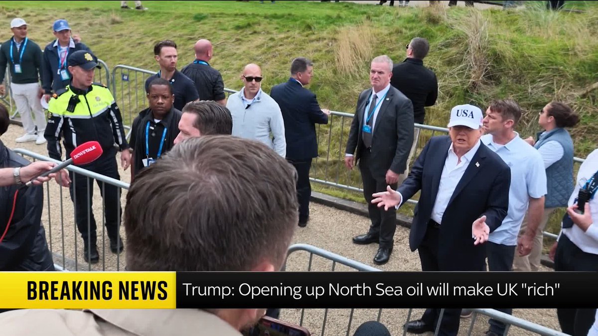 US President Donald Trump tells Stephen Murphy that he thinks immigration is "killing" the UK. He adds that Britain needs to start drilling for oil in the North Sea or the country will go "bankrupt". Latest: 📺 Sky 501, Virgin 602, Freeview 233 and YouTube