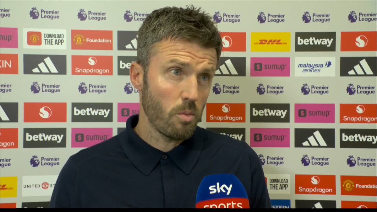 "In some ways everything is on today" Michael Carrick speaks ahead of the Manchester derby 🗣️