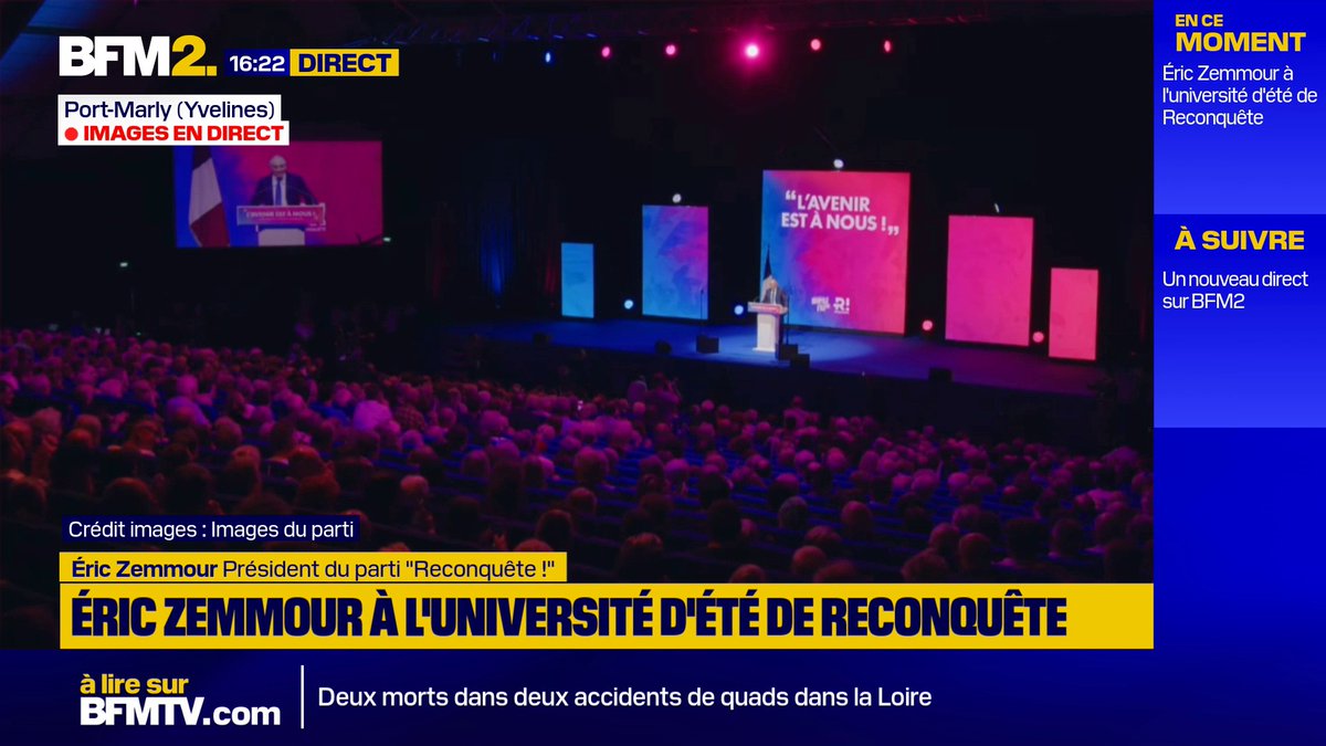 L'intelligence artificielle est "la troisième grande révolution industrielle de l'histoire de l'Occident", selon Éric Zemmour #BFM2