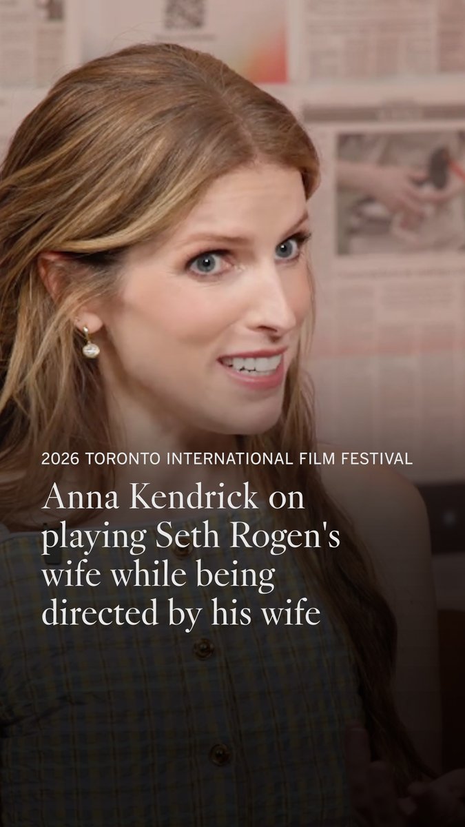 So how awkward was it for Anna Kendrick to play Seth Rogen's wife while being directed by his wife, Lauren Miller Rogen, in the new film "Babies"? "It should have been weirder than it was," Kendrick told Mark Olsen (Mark Olsen) at the L.A. Times Studio presented by RBC at TIFF. "It wasn't weird at all for any of us," Rogen added, laughing.