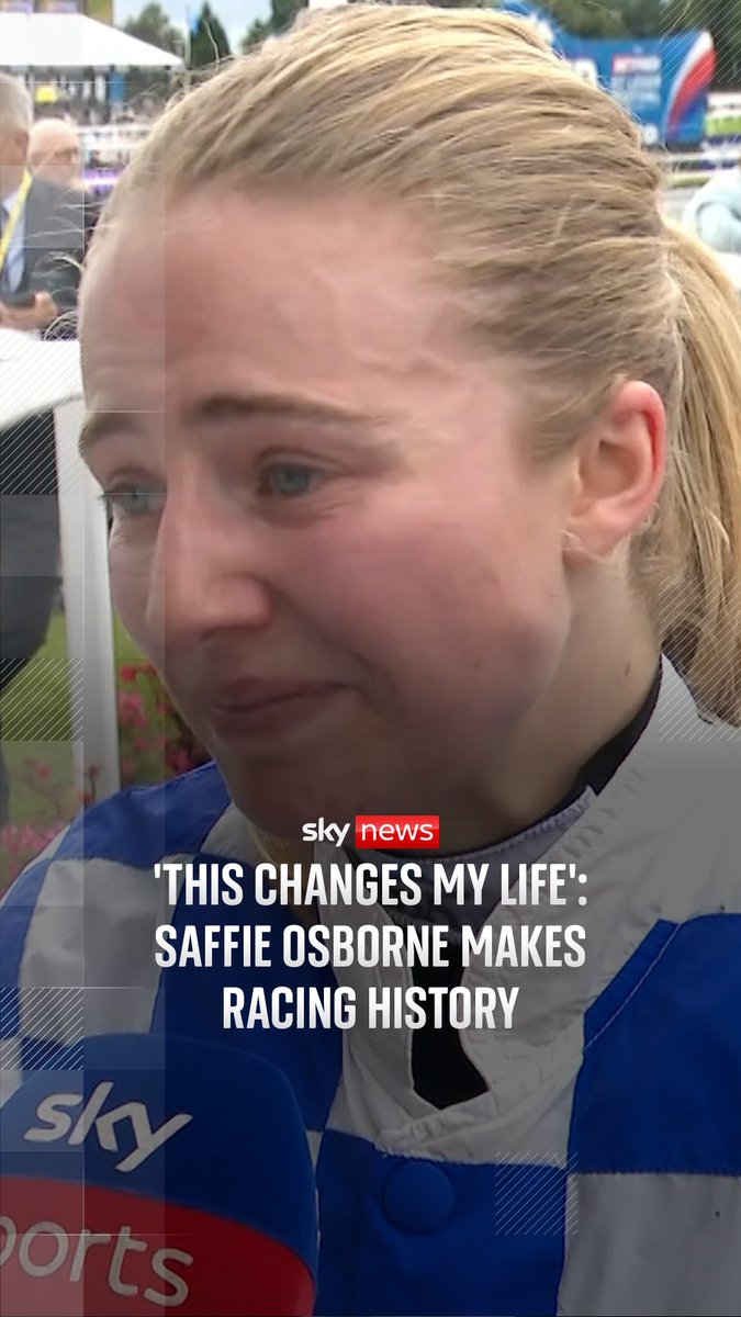 Saffie Osborne made history at Doncaster as she became the first female jockey to win a British Classic, steering Highwayman to victory in the 250th Betfred St Leger. Latest UK news: