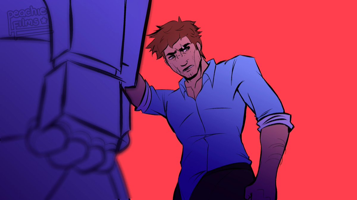 commission for someone in tumblr! they preferred that I dont mention their user 😋 #dispatch #dispatchgame #flambert #flambae #mechaman
