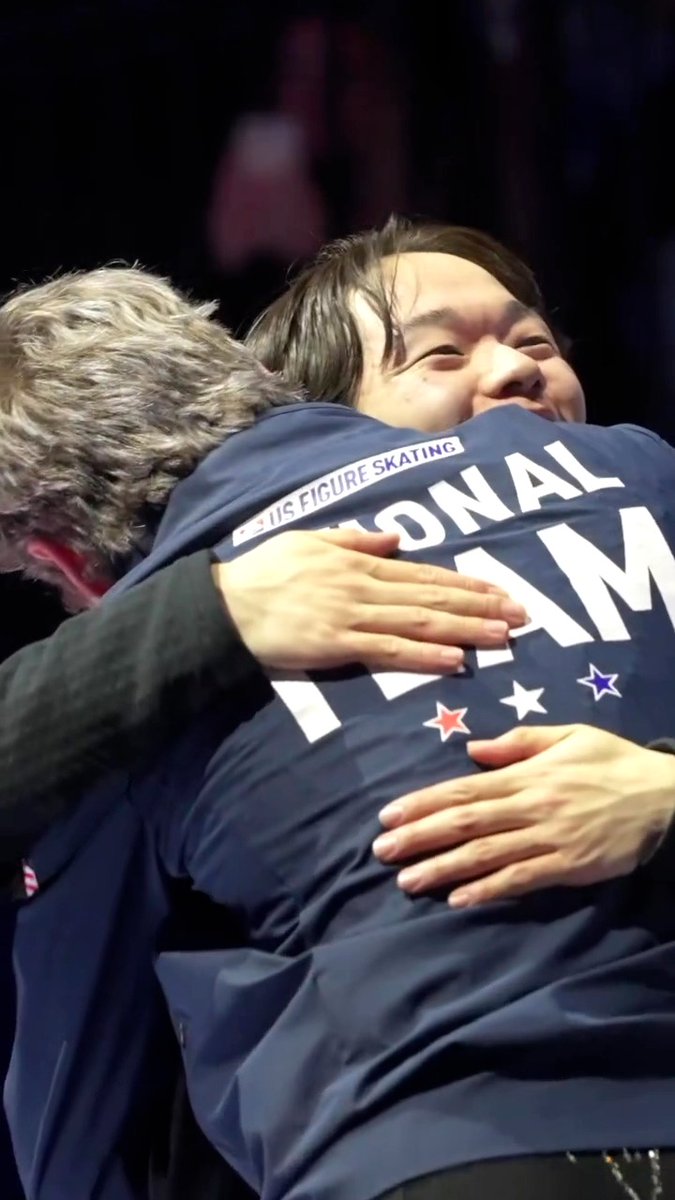 The support between our skaters? We can't get enough of it. 🥹✨ #FigureSkating
