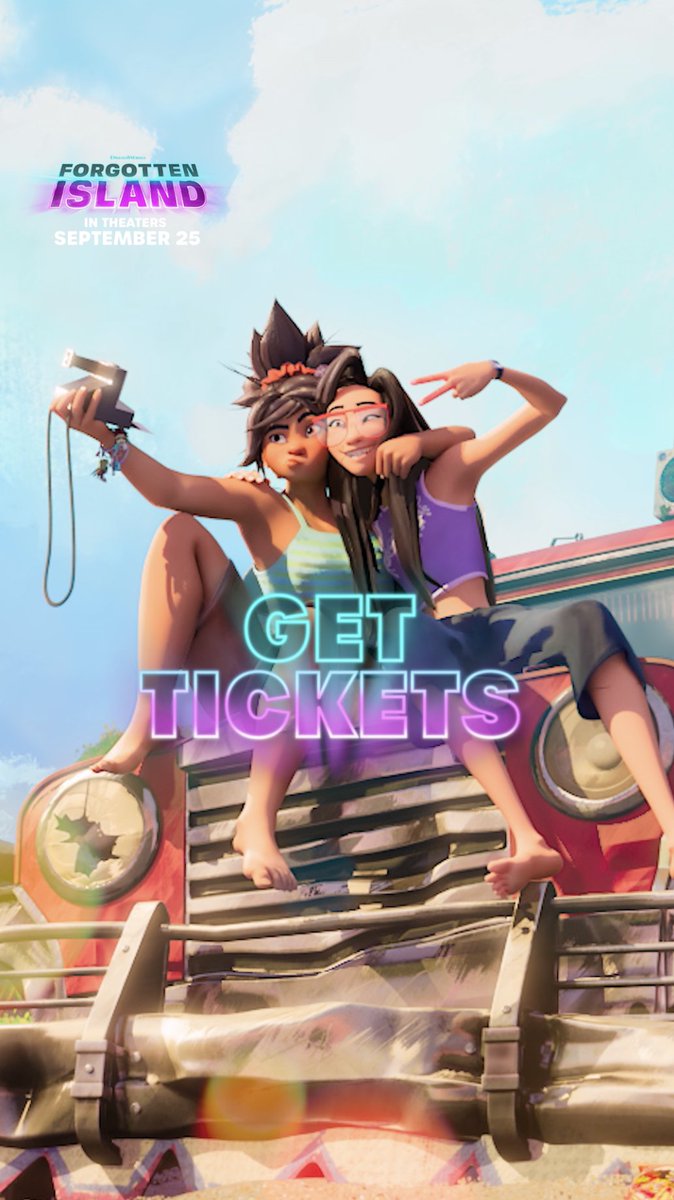 Together, we’re going somewhere incredible 🏝️ Get your tickets now to experience Forgotten Island only in theaters September 25:
