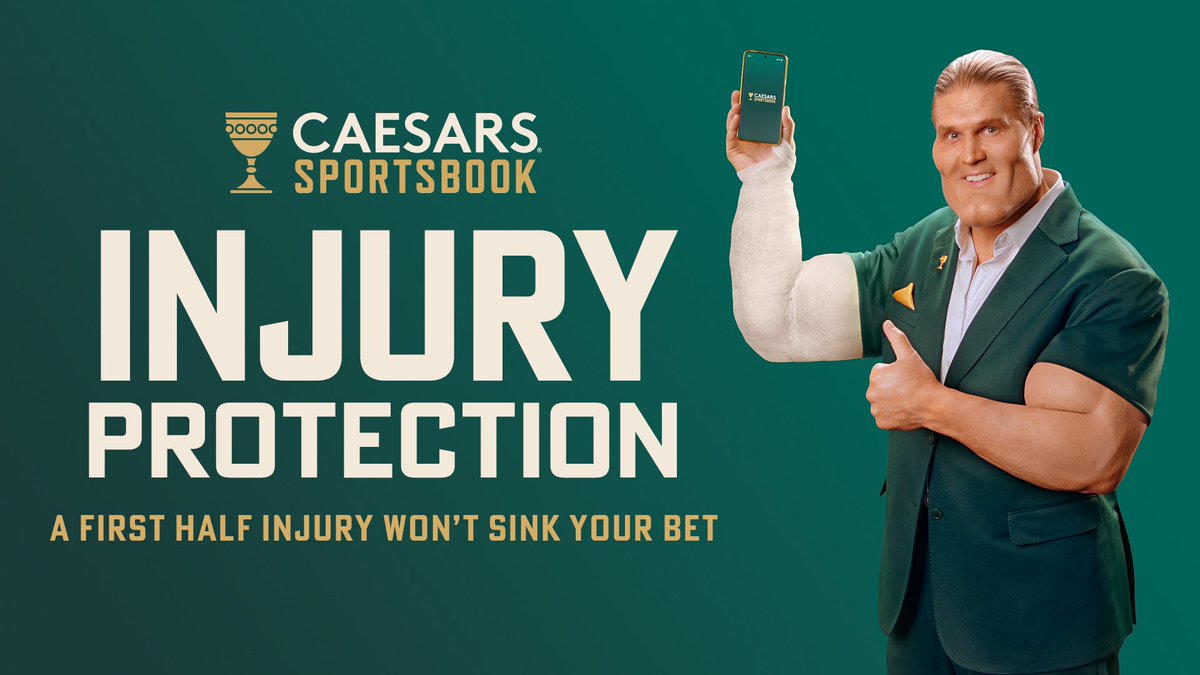 Yeah, I’ve had some work done. And so has @caesarssports, which now has Injury Protection. Talk about an enhancement #ad