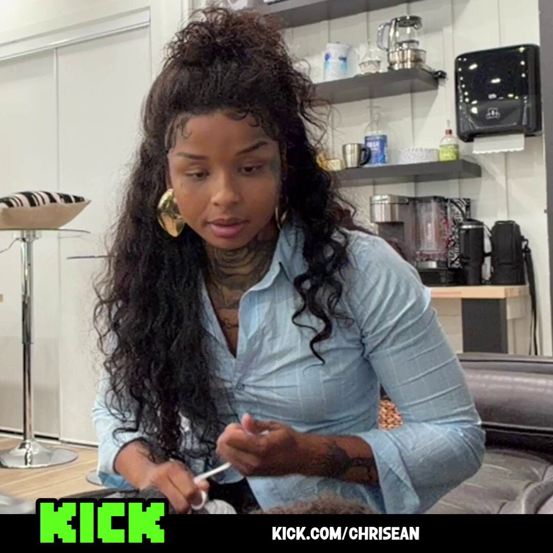 Chrisean Rock was looking FED UP after her son was doing EVERYTHING he could to NOT SLEEP while she was waiting to go out😭💀