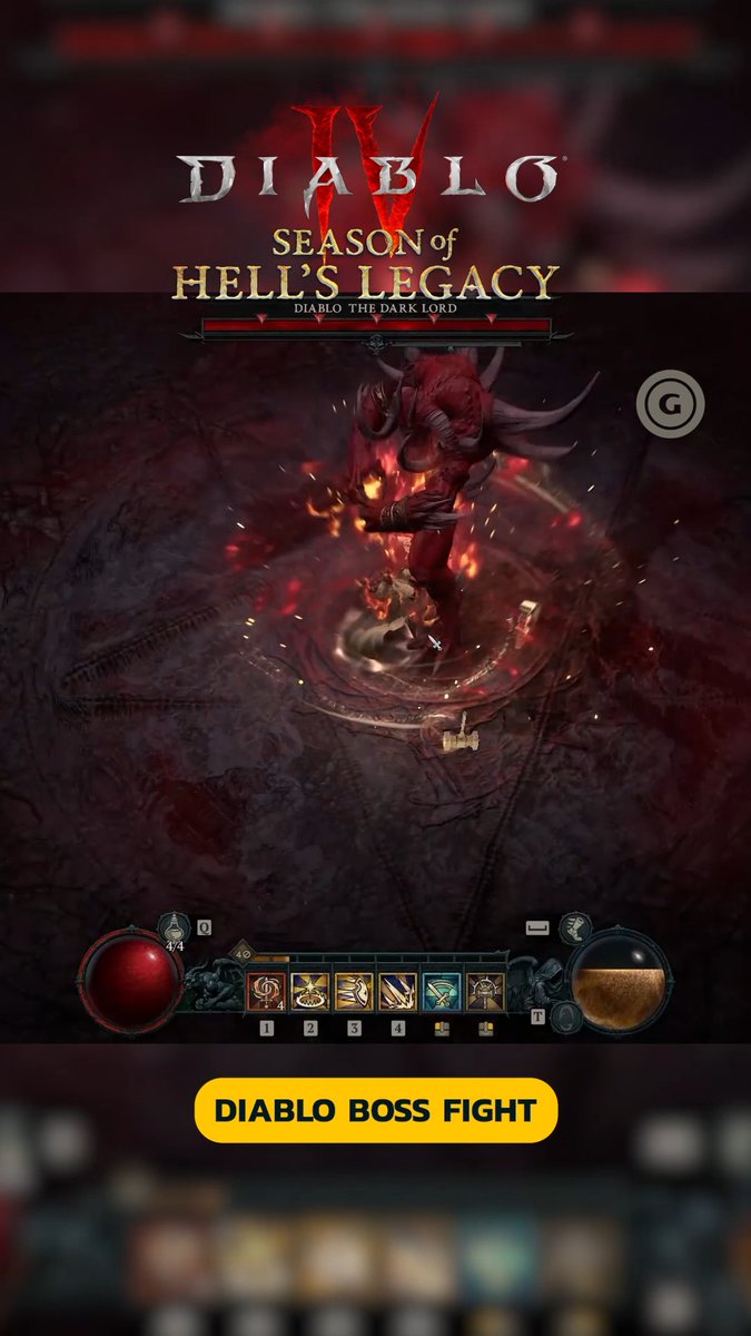 Diablo has FINALLY arrived in Diablo 4. 😈🔥