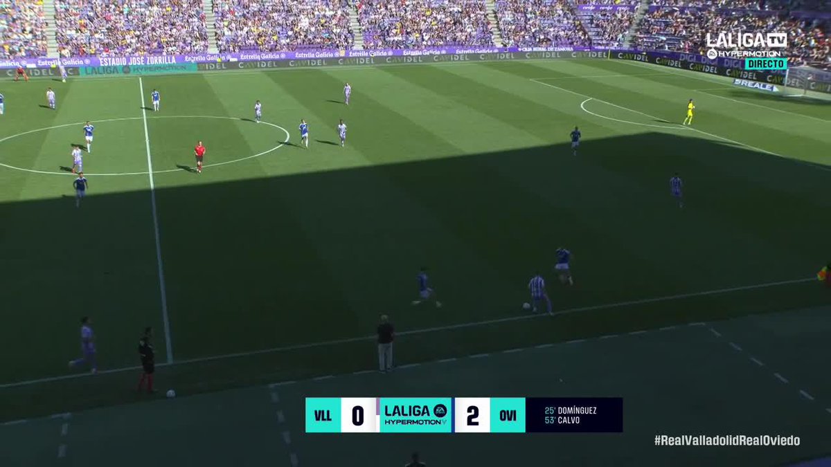 🚀 ¡VAYA COHETE! 💙 Pablo Sáenz culminó la goleada del Real Oviedo con este golazo 🤯 #LALIGAHYPERMOTION