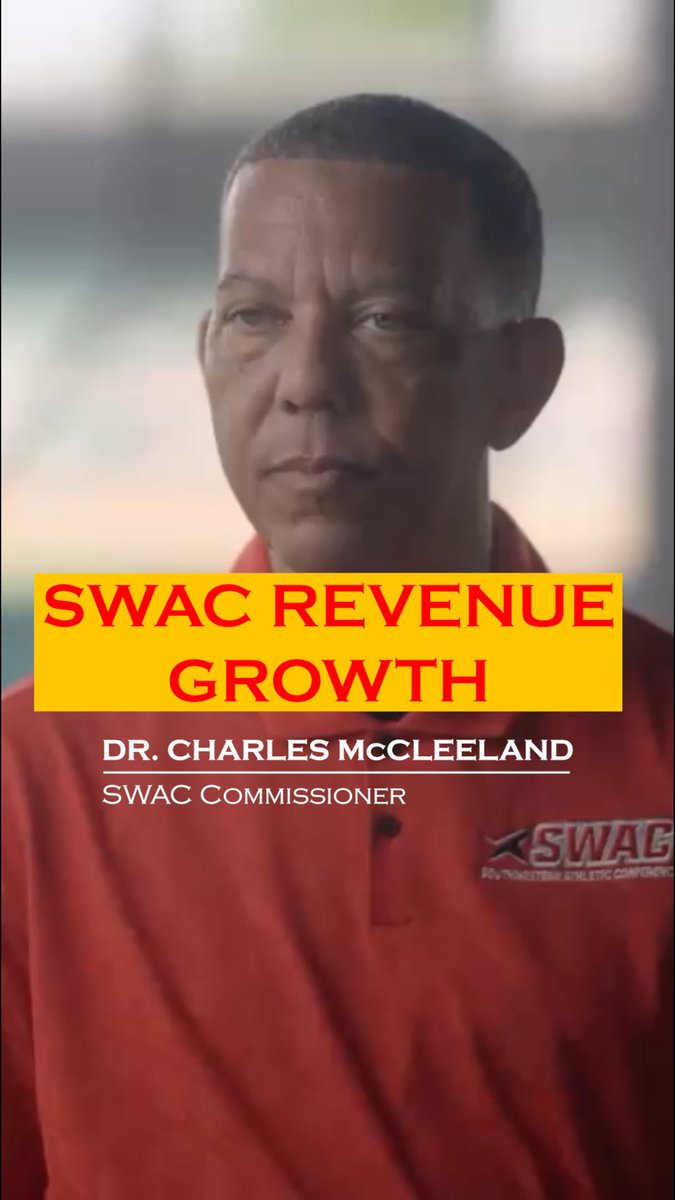 As talk about Black colleges getting beat down in money, Should be mentioned that @TheSWAC Commish BEEN working to address rev sharing. SWAC was $2MIL in the red in 2018. In the black now. In large part to TV rev & now a the free TV app to help build revenue for all SWAC schools