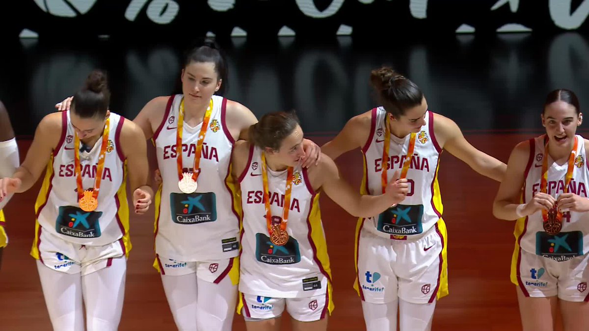 Spain 🇪🇸 are the third best team in the World. #FIBAWWC