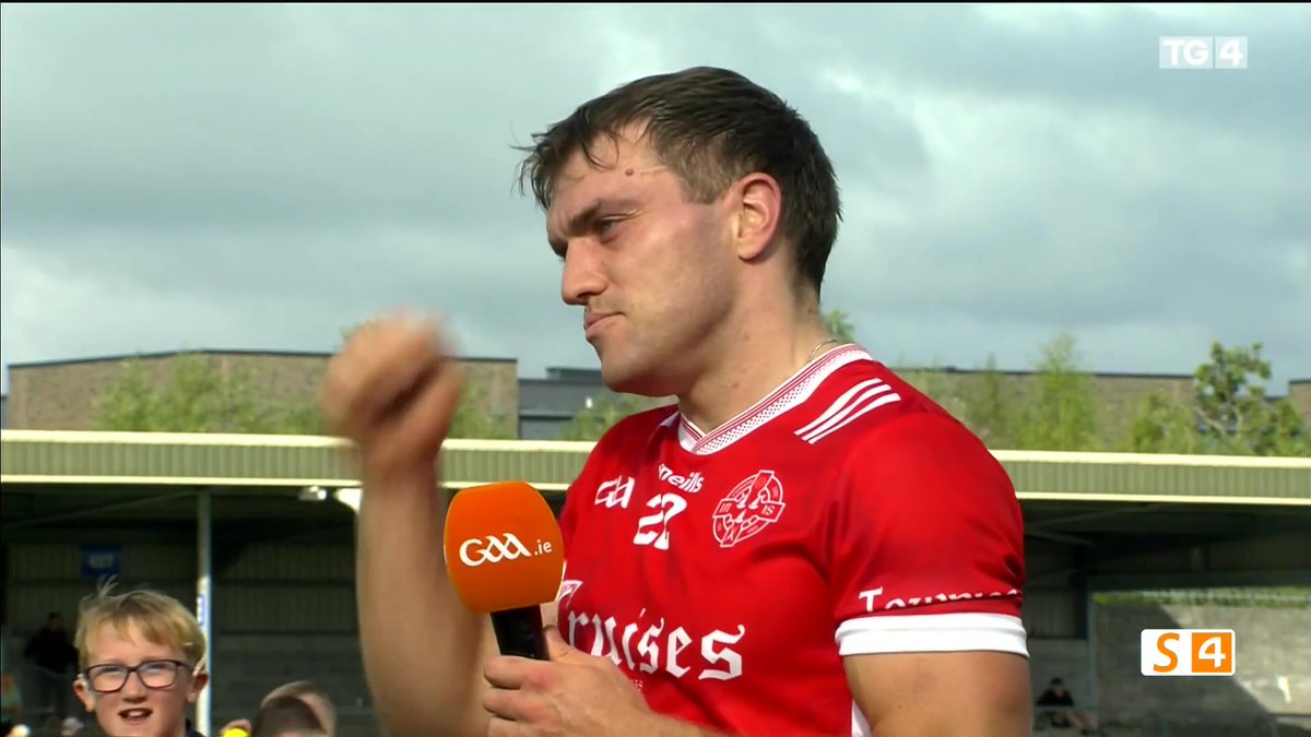 "'Today could have been the last game, I'm trying to embrace and enjoy them".💬 Smaointe Shane O'Donnell níos luaithe inniu tar éis bua Éire Óg. GAA BEO #GAABeo