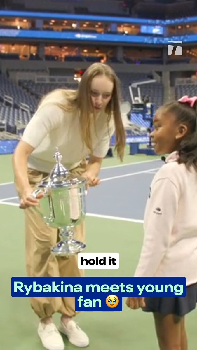 Sweetest thing we've seen all day 🫶 #USOpen
