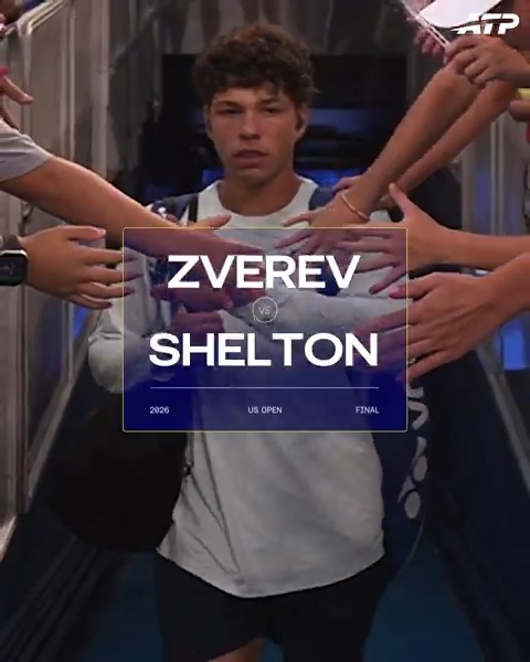 HYPED for this! 🤩 World No. 2 Alexander Zverev vs American No. 1 Ben Shelton for the #USOpen title 🏆