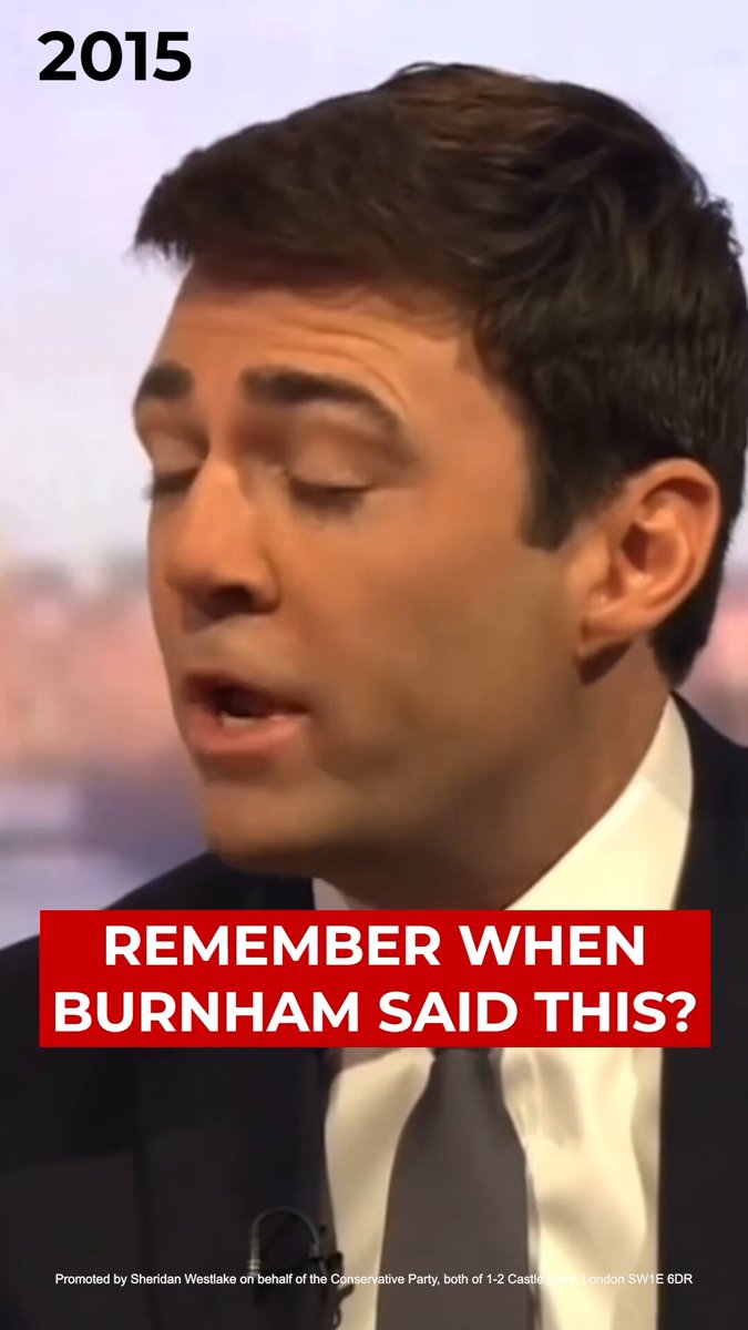 No more cheap caravan trips and staycations under Burnham. Everything that can be taxed, he will tax.