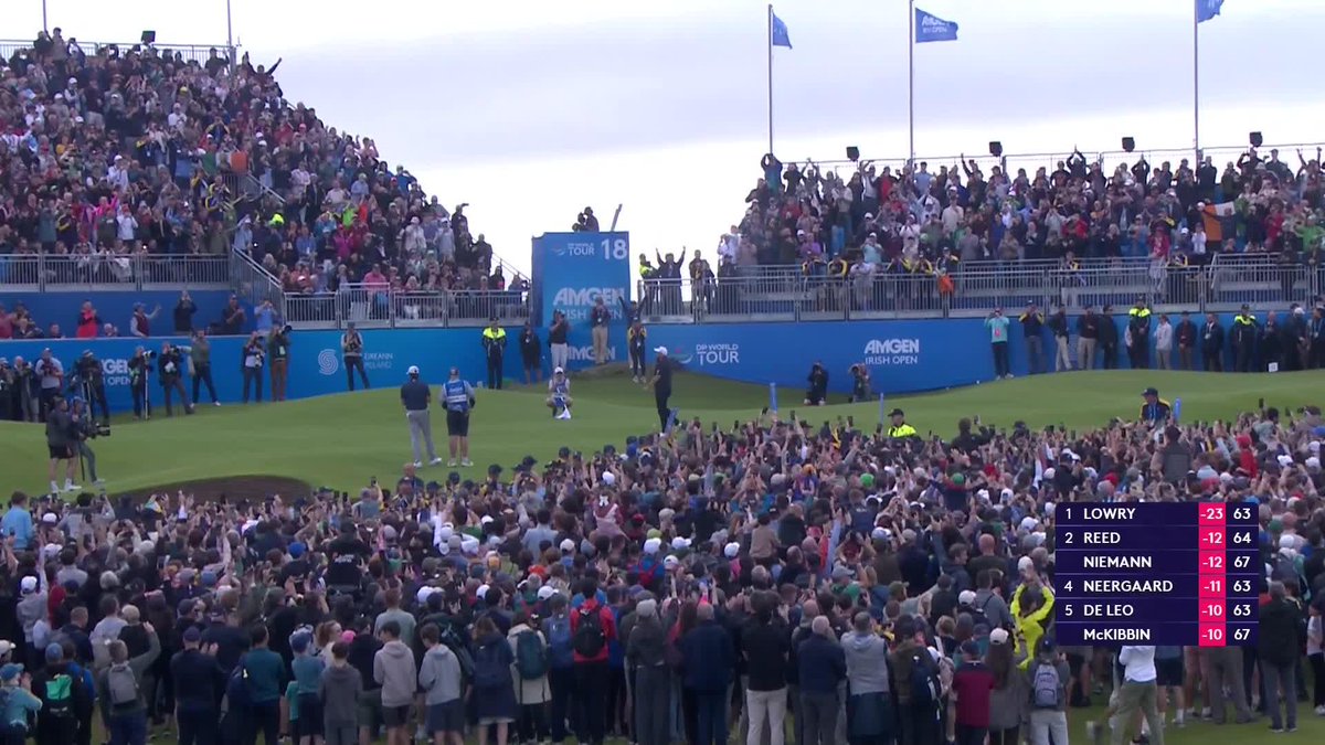 "SIMPLY UNBELIEVABLE!" Shane Lowry wins the Amgen Irish Open for a second time! #AmgenIrishOpen