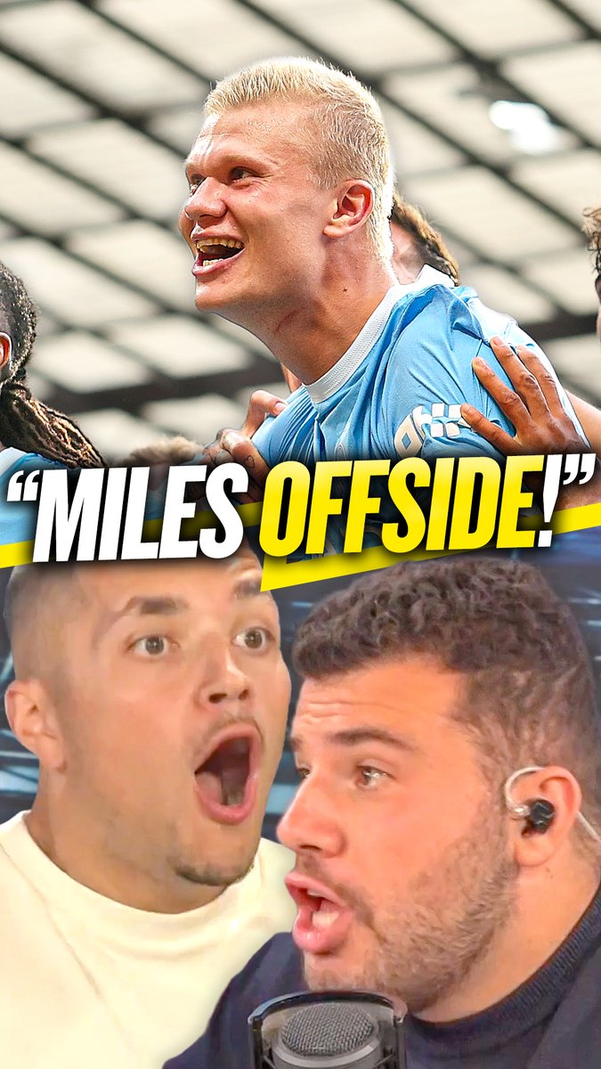 Was Erling Haaland’s strike offiside? 🤔 This episode of Goals is brought to you by William Hill. 18+