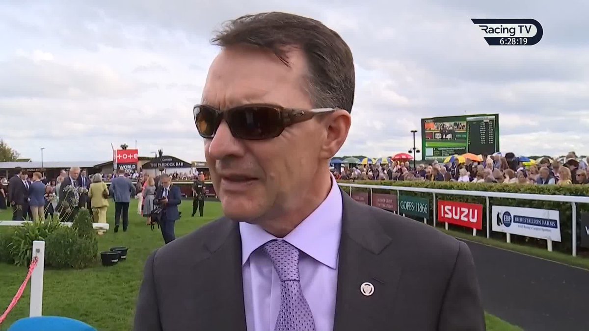 "For us here in Ireland, this is just an incredible weekend really." Two Group 1s for Aidan O'Brien and one each for sons Joseph and Donnacha on a special day for the family ๐ The Curragh Racecourse