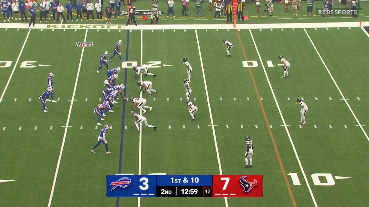 "Josh Allen doing Josh Allen things for 21 yards!" - Ian Eagle on the Buffalo Bills TD call 📺 CBS &amp; Paramount+