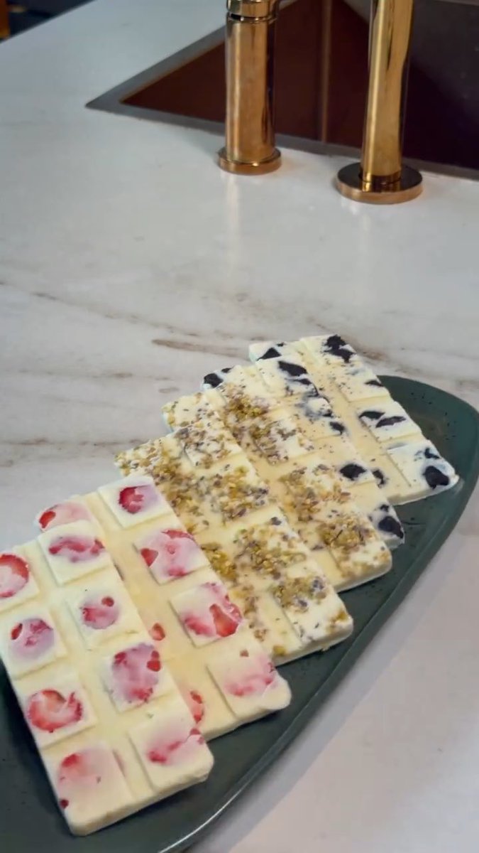 Gente, essa barra de leite em pó é uma DELÍCIA! 🤤 Dá pra fazer de vários sabores.