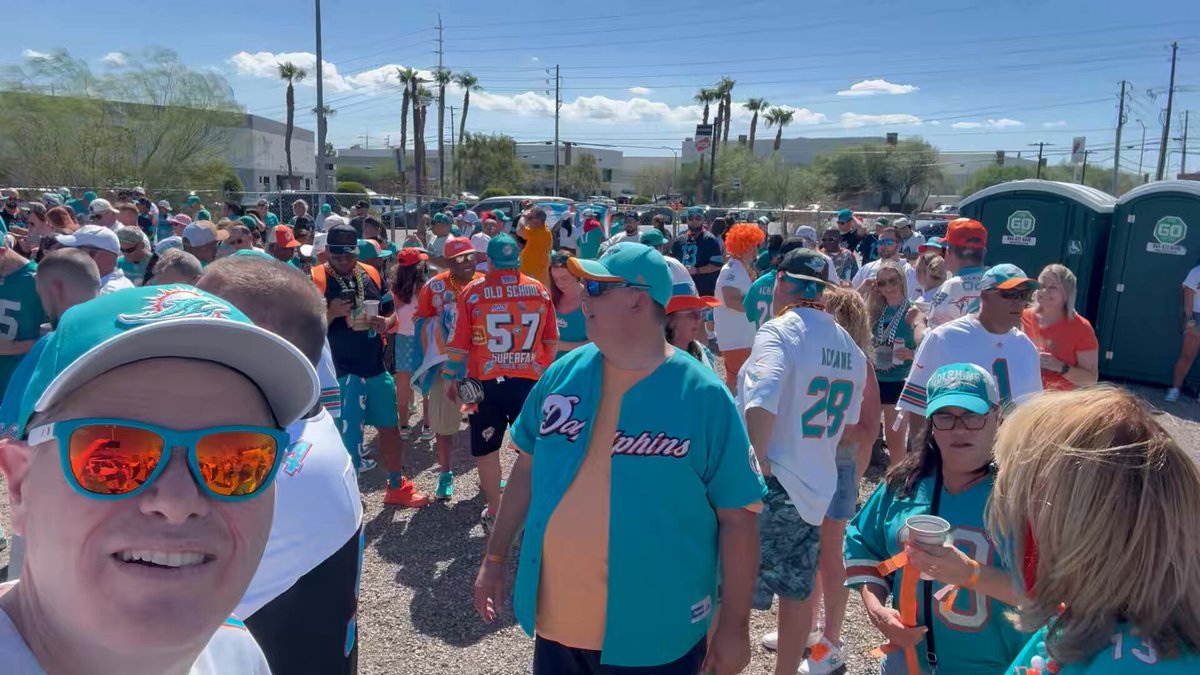 The Miami Dolphins Vegas Takeover!!! #PhinsUp