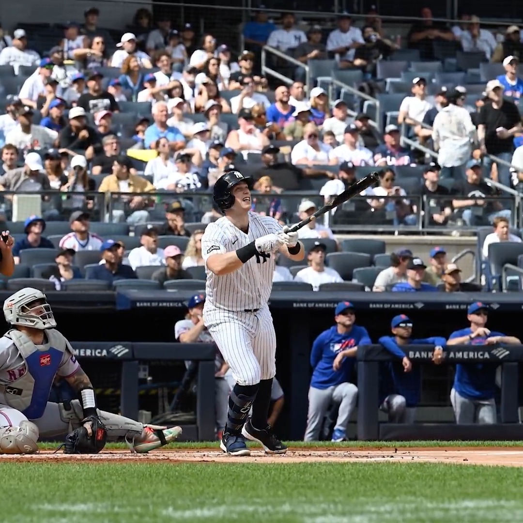 Ben Rice's 38th homer of the season is a leadoff blast 😤