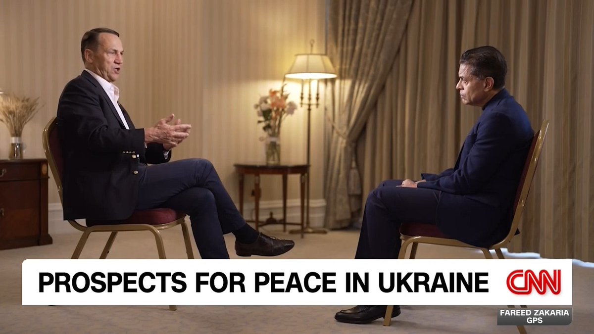 “Putin fundamentally misunderstands the psychology of democracies." That’s what Poland’s deputy prime minister & foreign minister Radek Sikorski told me in Kyiv, as we discussed Russia’s threat to NATO and the West’s support for Ukraine: