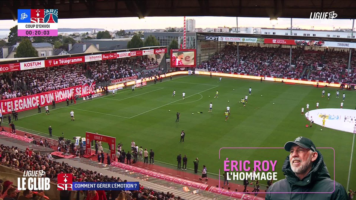 🔴⚪️ Au coeur des hommages pour Éric Roy, le Stade Brestois 29 annonce la prolongation de son taulier Hugo Magnetti ! ⭐️🆕 Ce n’était pas sans une petite fausse manip’ ! 😅 #Ligue1Plus