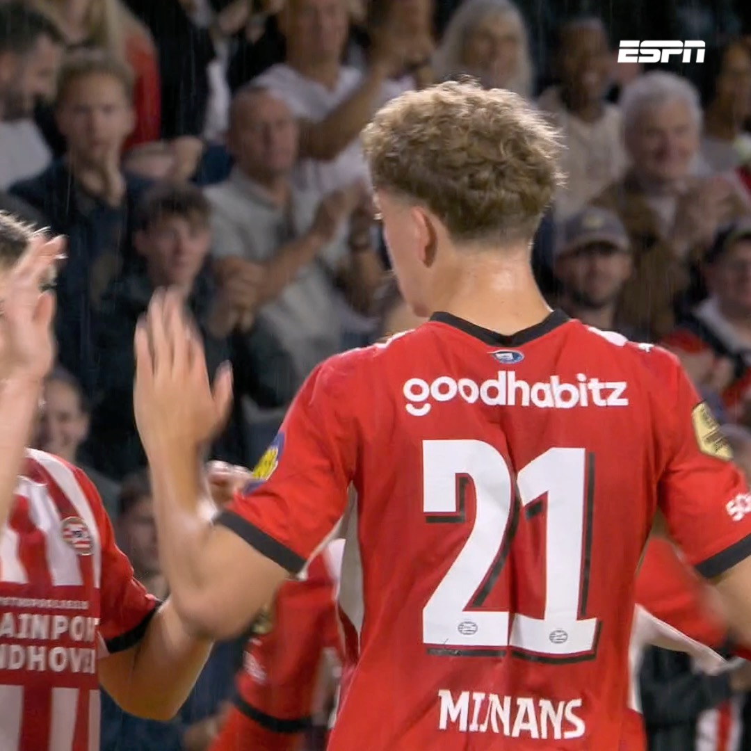 Sven Mijnans met zijn tweede in dienst van PSV โ๏ธ #psvspa