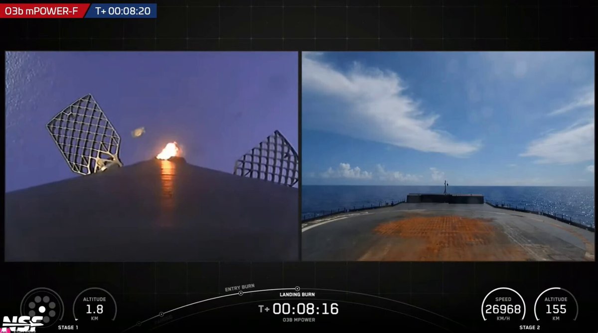 Falcon 9 B1080 completes its 29th mission. A perfectly normal thing to say these days. In the years to come we'll be saying this about Starships.
