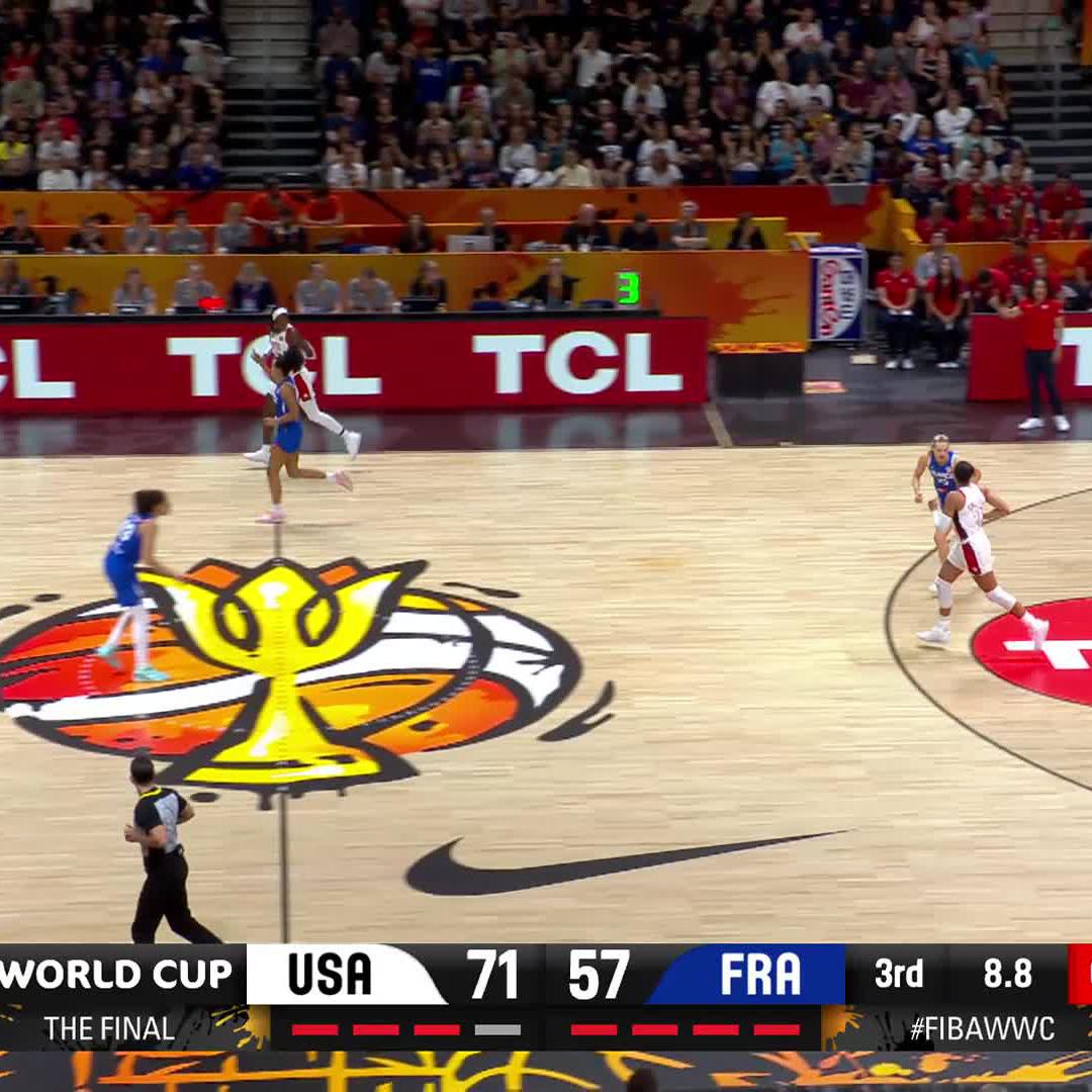CC CALLS THE QUARTER AGAIN 🔥 #FIBAWWC